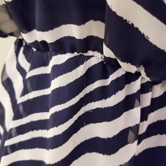 💖3 for $10  - LUSH Navy & White Stripe Dress - XL - Picture 10 of 14
